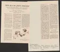 Uddeholmsverkens kronologi.
Uddeholms AB.
Ur Carl Sahlins bergshistoriska samling.