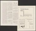 Uddeholmsverkens kronologi.
Uddeholms AB.
Ur Carl Sahlins bergshistoriska samling.