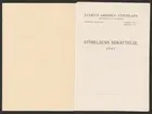 Uddeholmsverkens kronologi.
Uddeholms AB.
Ur Carl Sahlins bergshistoriska samling.