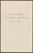 Uddeholmsverkens kronologi.
Uddeholms AB.
Ur Carl Sahlins bergshistoriska samling.