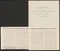 Uddeholmsverkens kronologi.
Uddeholms AB.
Ur Carl Sahlins bergshistoriska samling.