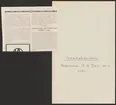 Uddeholmsverkens kronologi.
Uddeholms AB.
Ur Carl Sahlins bergshistoriska samling.