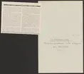 Uddeholmsverkens kronologi.
Uddeholms AB.
Ur Carl Sahlins bergshistoriska samling.