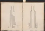 J.O. Carlberg.
Skissbok för ugnskonstruktioner med ritningar av professor J.O. Carlberg 1845, hörande till hans reseanteckningar från utlandet.
Ämnesordnade handlingar av bergshistoriskt och bergstekniskt innehåll.
Ur Carl Sahlins bergshistoriska samling.