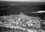 Flygfoto över Vaggeryds massafabrik i Vaggeryds kommun, Nr. H. 1908