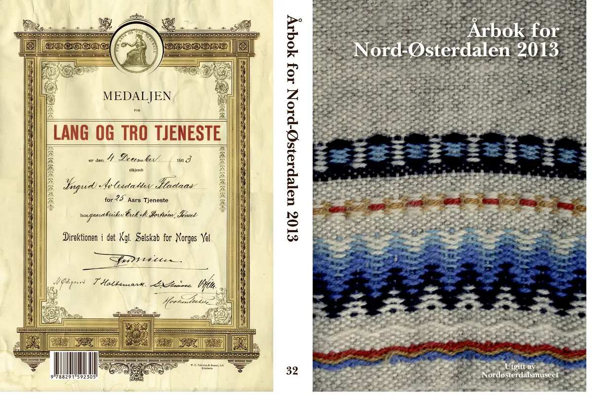 omslag årbok for nord-østerdalen 2013