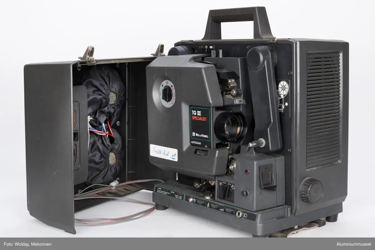 Fremviser for 16 mm film.  I ustand.
