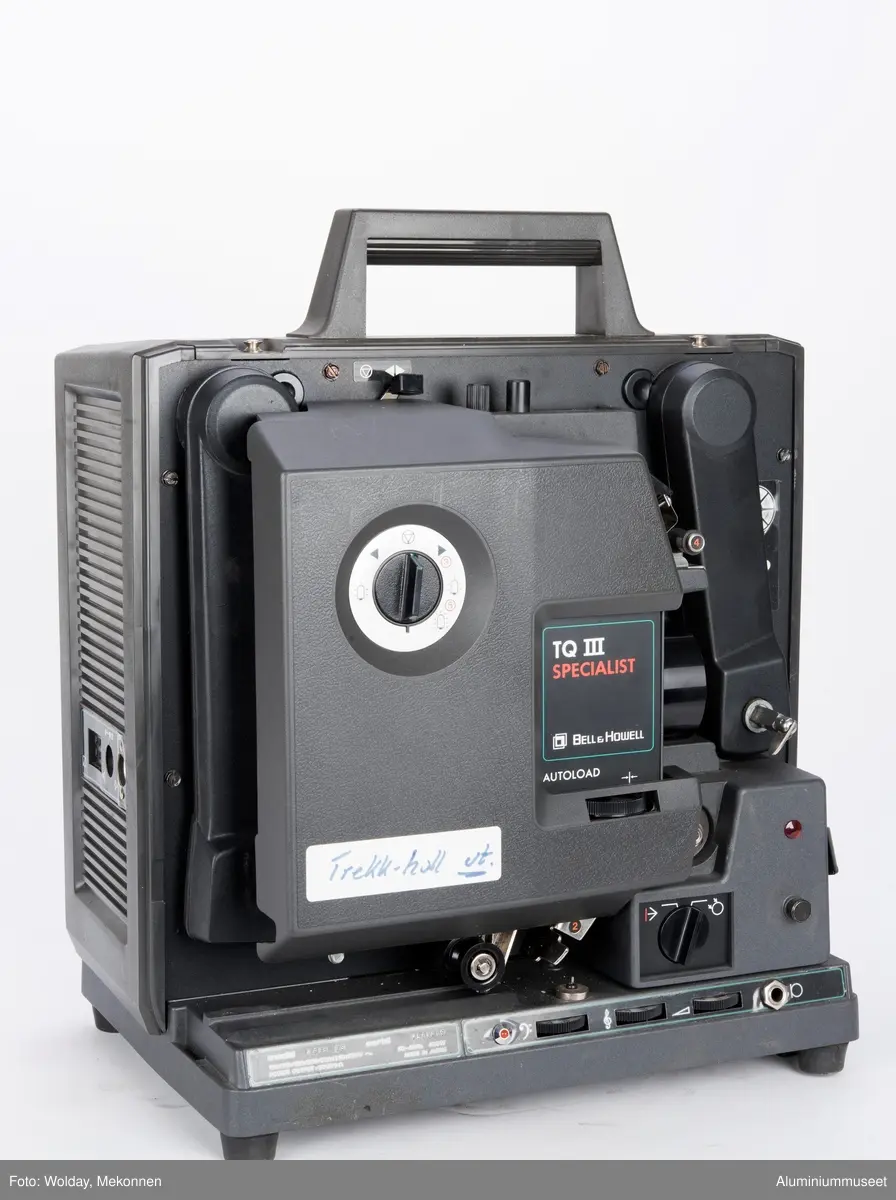 Fremviser for 16 mm film.  I ustand.
