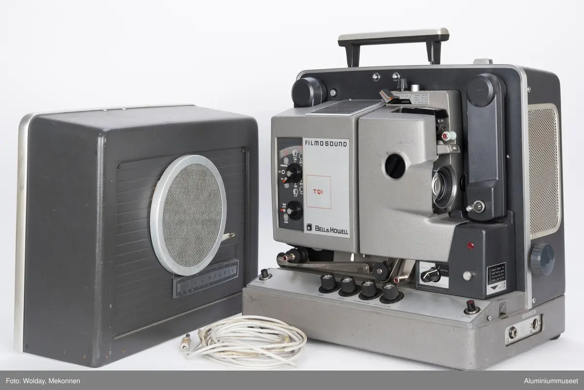Fremviser for 16 mm film.  I ustand.
