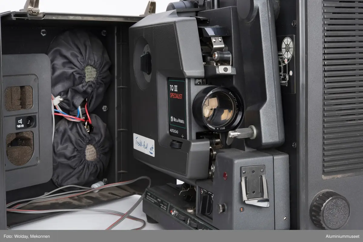 Fremviser for 16 mm film.  I ustand.
