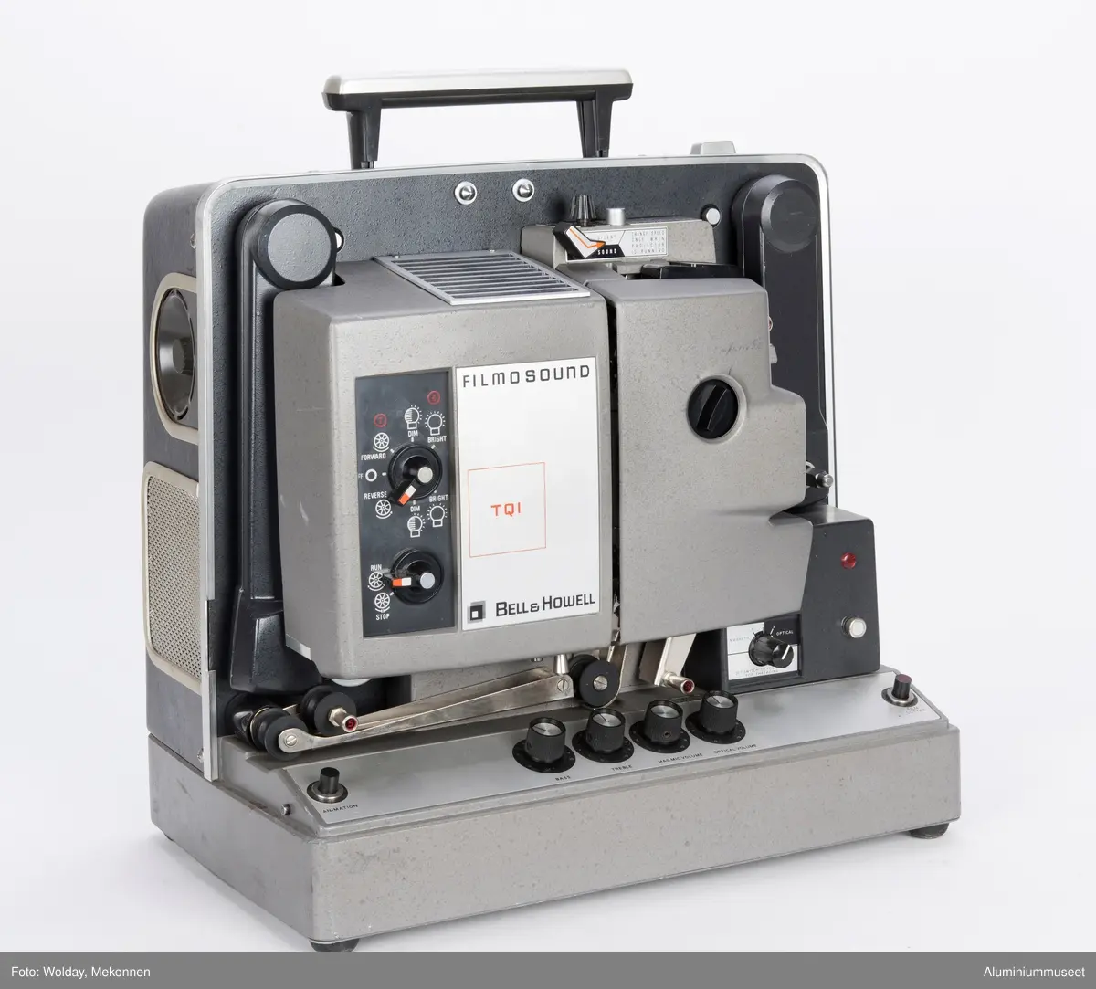 Fremviser for 16 mm film.  I ustand.

