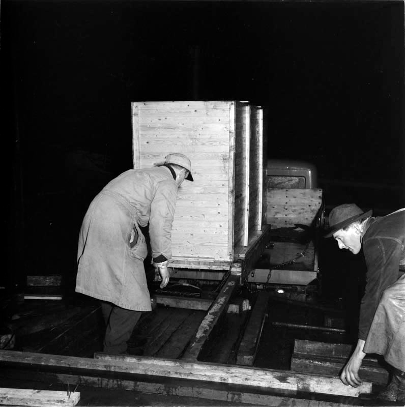 Istransport. Helgeland fryseri og kjøletransport, 1959.