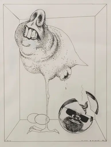 Hagens gjøkunge [Tegning]