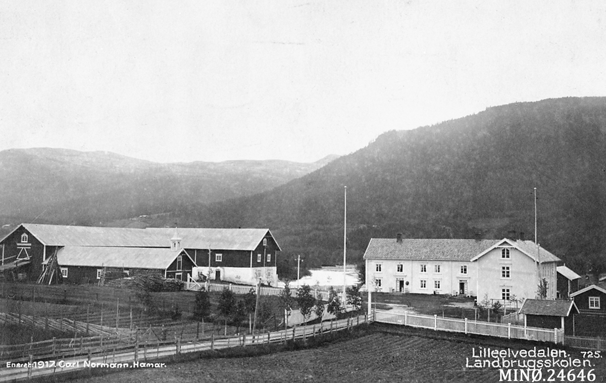 Lillelevdalen. Landbruksskolen