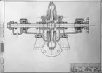 Ritning på Centrifugalpump T 40, den 6 mars 1957
Startade en fabrik i Strömsbro 1953