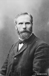 Portrett av mann. Salsegg, lærer i Atndalen