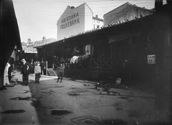 Basarhallerne ved Youngstorget.