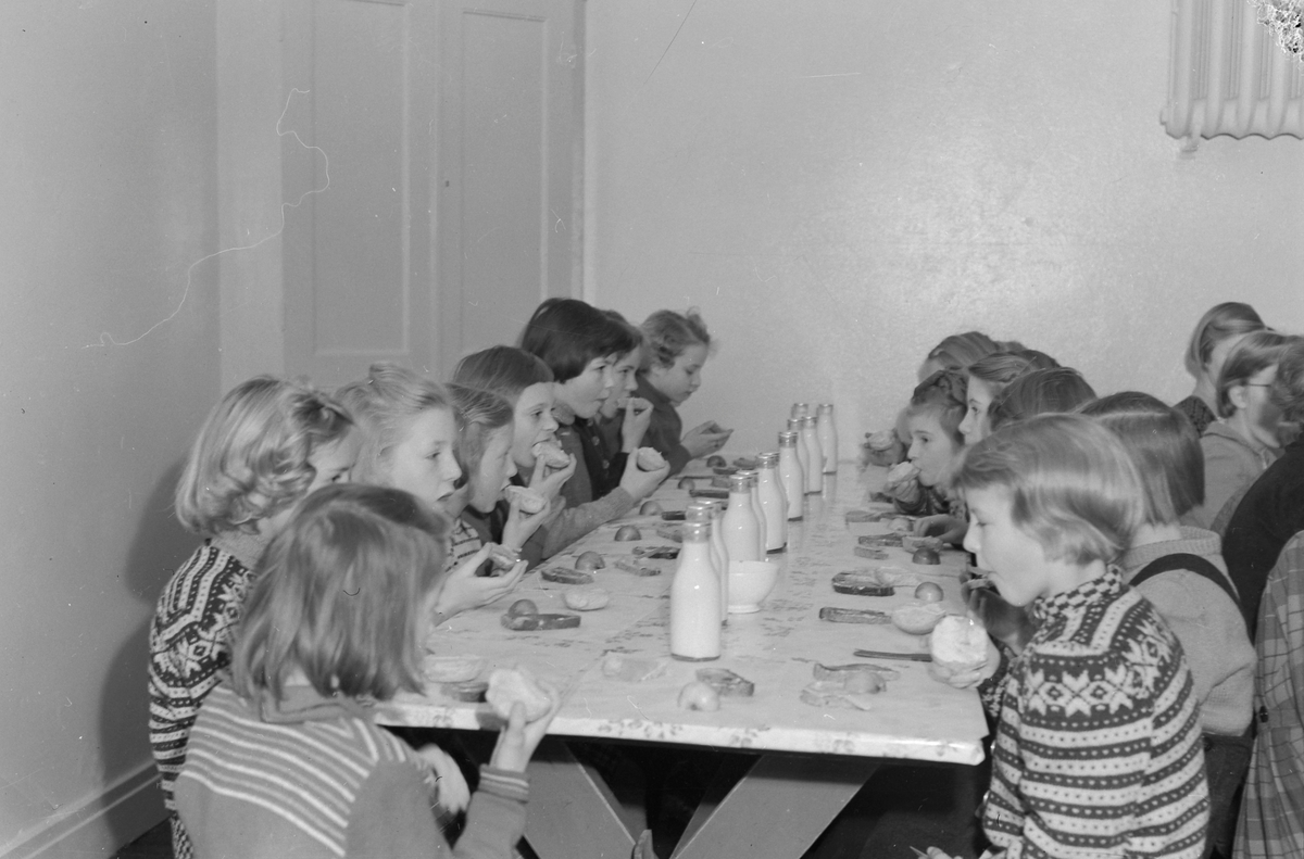 Skolefrokost på Singsaker skole