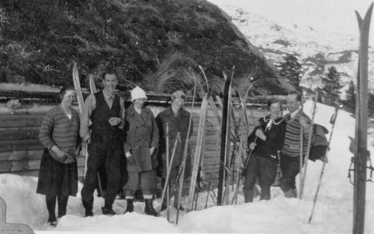 På skitur til Fodnastøl