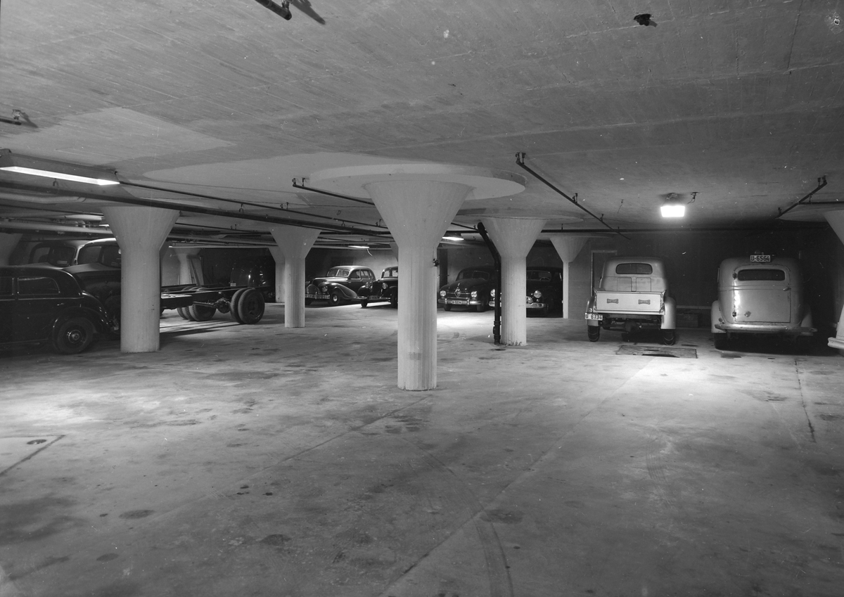 Parkeringskjelleren i Brubobygget