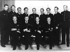 F6 Karlsborg 1947. Andra divisionens flygstyrka. Namnlista finns i albumet samt som Word-dokument. Albumet är en del av en donation från Karl-Axel Hansson, Karlsborg. Förteckning över hela donationen finns i albumet samt som Word-dokument.