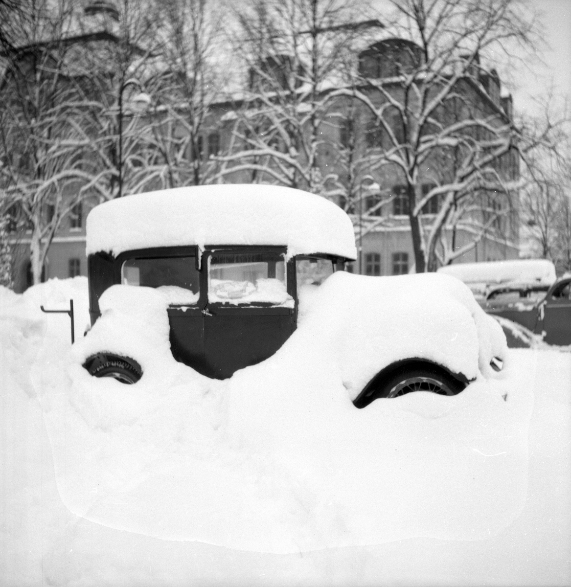 Snösvängen i Gävle

