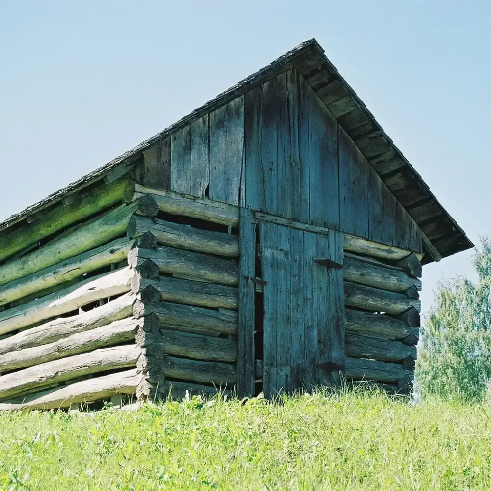 Kornkrybba på friluftsmuseet