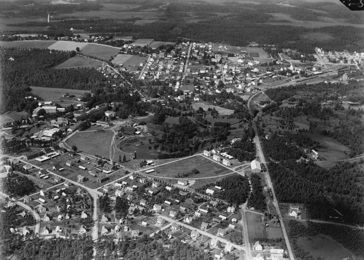 Flygfoto över Gislaved. Nr 1691