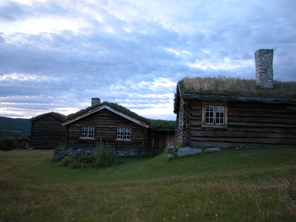 Østerdalsstue, bolighus: Husantunet, Alvdal. 