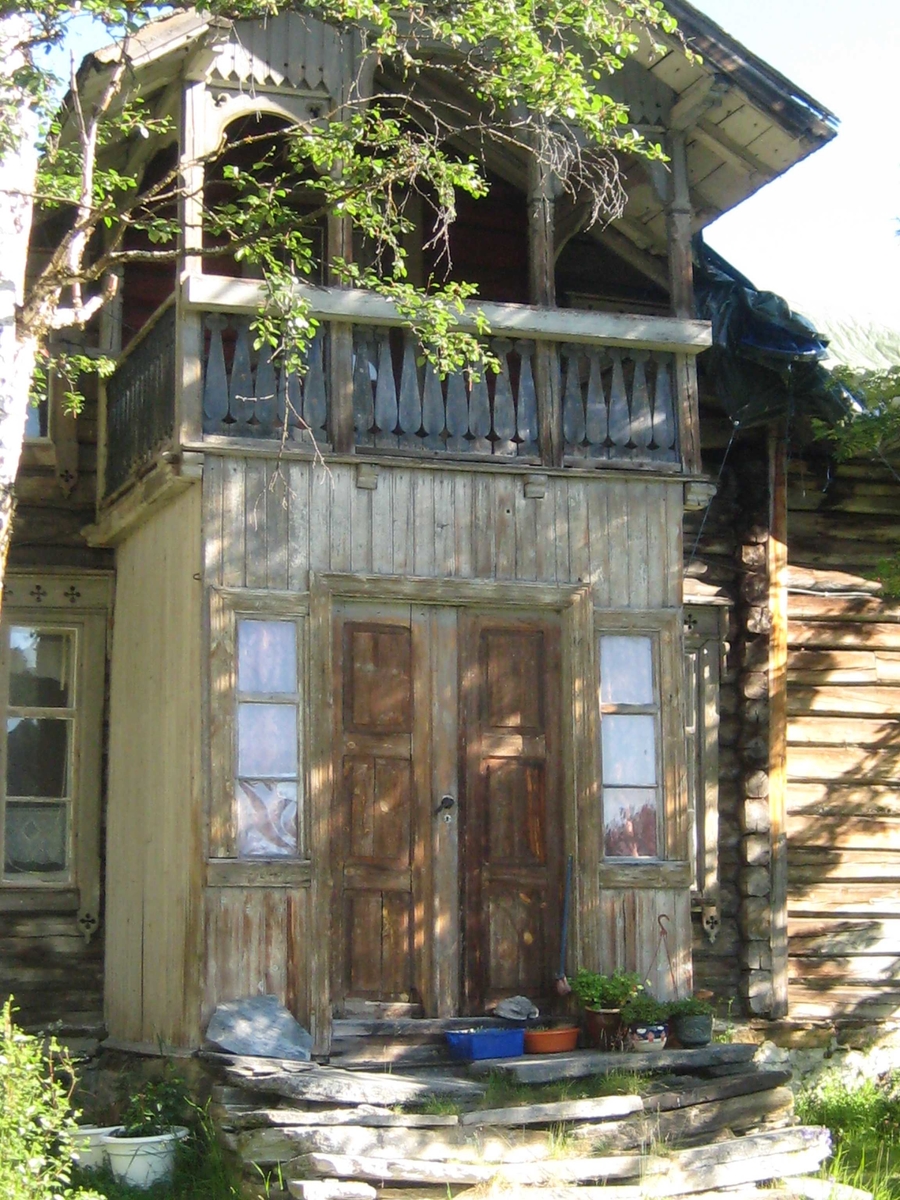 Hus, inngangsparti, veranda
