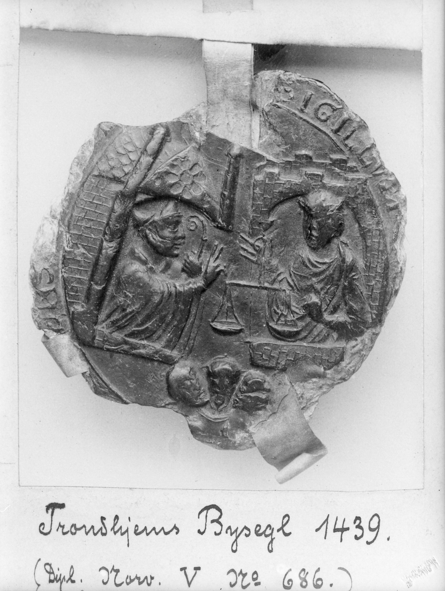 Trondheims bysegl fra 1439