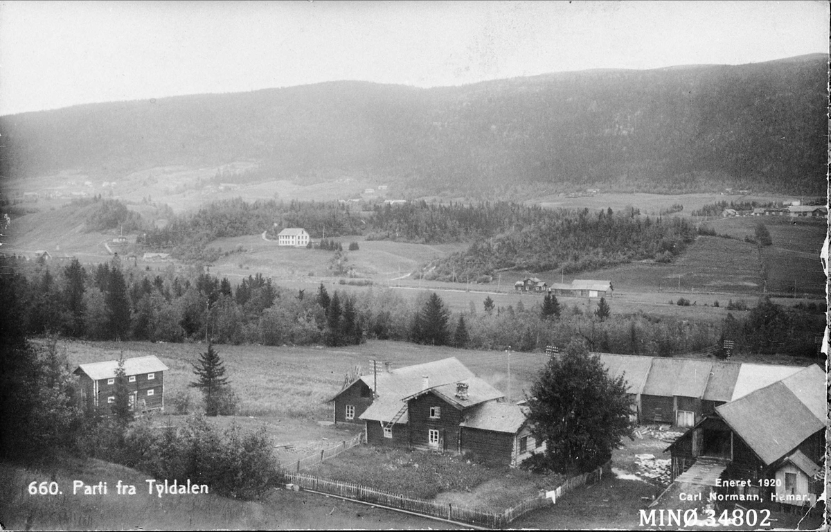Høiberget sett mot nord-øst. Se også MINØ. 026661