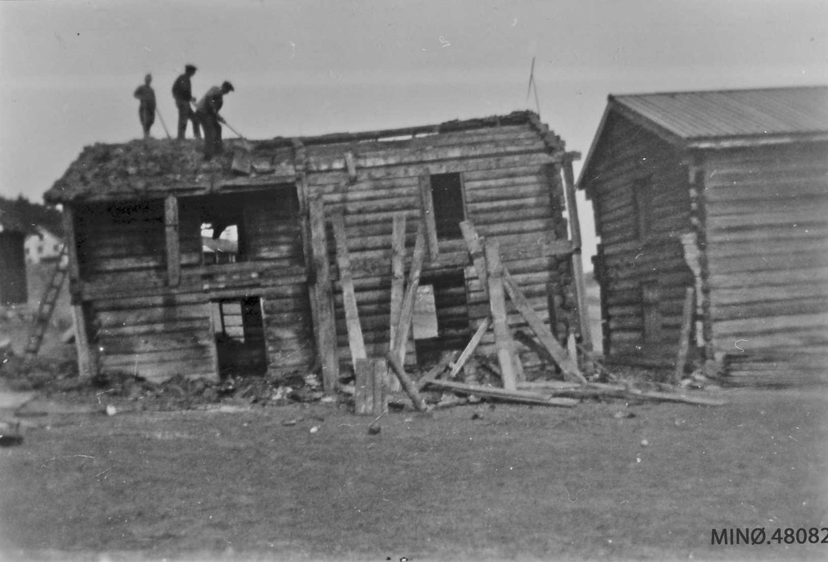 Søgarn Haarseth, restaurering av drengestua. 