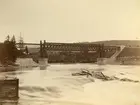 Järnvägsbron över Dalälven vid Domnarvet.