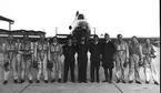 F6 Karlsborg 1948. 2. Divisionens flygande personal: Från vänster: K-O Hornvall, Åke Nihlstrand, K-g (Lasse) Kilén, Ulf Röckner, 