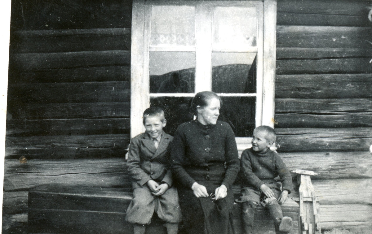 Frå v. Ola Haugstad,Anne Løstegård Haugstad og Olav Haugstad.