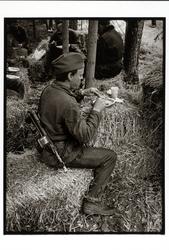 Bilder från Mats Holmstrands repmånad på regementet I3 i Öre