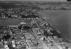 Flygfoto över Jönköping. Nr. C1851