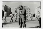 Mats Holmstrands värnplikt på regementet I3 i Örebro 1956-57