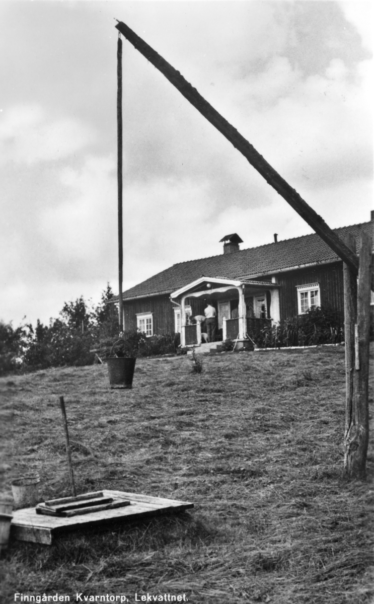 Finngården Kvarntop,Lekvatnet.Postkort