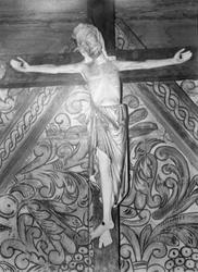 Krusifikset i Røldal kyrkje.