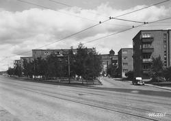 Trondheimsveien og Knut Alvsøns vei.