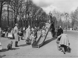 Lekeplassen i Frognerparken.