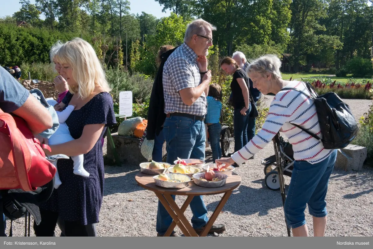 Äppeldagarna Julita 2015, Äpplen, marknad, butiken