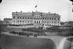 Geijerstatyns invigning, Universitetsparken, Uppsala 1889