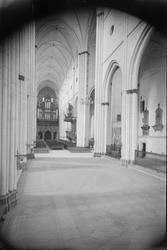 Orgelläktaren före restaureringen, Uppsala domkyrka 1886