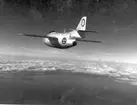 F6 Karlsborg 1954. Flygplan A29 