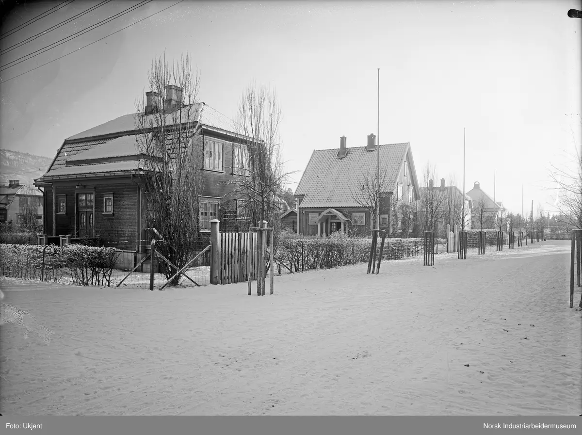 Hus på Villamoen.