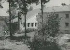 Exteriör från Ungkarlshotellet på Mariagatan, byggt 1943.