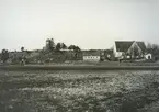 Värmdö kyrka och tingshus.